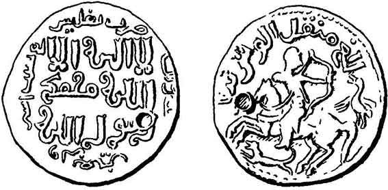 Одна из монет Монголской Империи