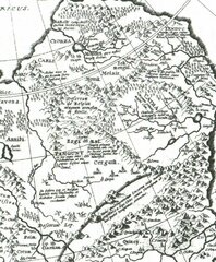 Каракорум на карте Витсена